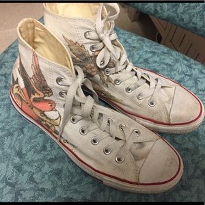 Converse All Star Hi Top Sailor Jerry Shoes M8/W10